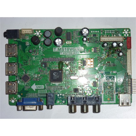 T.MS18VG.72, T,VST59.A5 SANYO NORDMENDE MAİN BOARD.