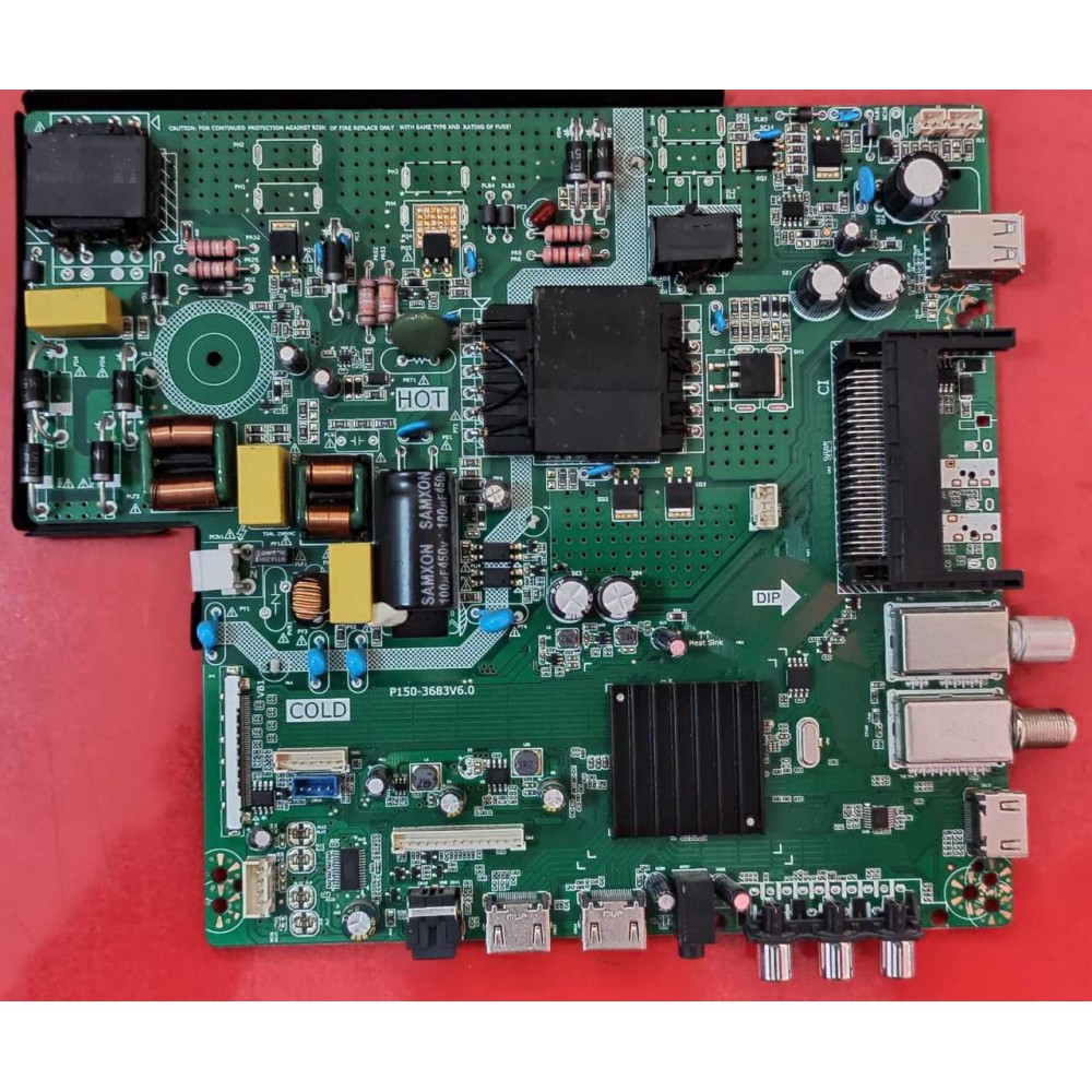 P150-3683V6.0 ,DIJITSU DJTV501, MAİN BOARD, ANAKART ,V507DJ7-QE1