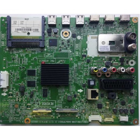 EAX64797004 (1.1), EBT62345946, LG 60LN575S, Main Board, Ana Kart, HC600DUD-SLFP1, LG